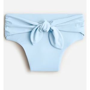 NWT J.Crew high rise bikini bottom Blue Mist